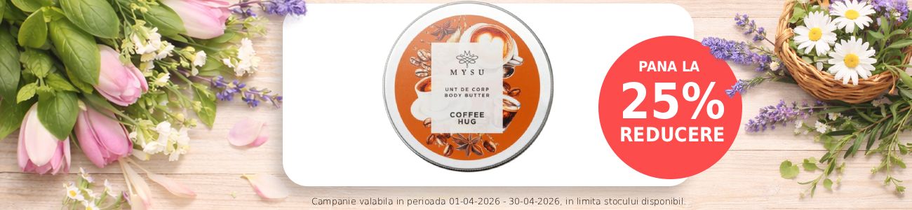Promotie cu reducere de pana la 25% la Mysu