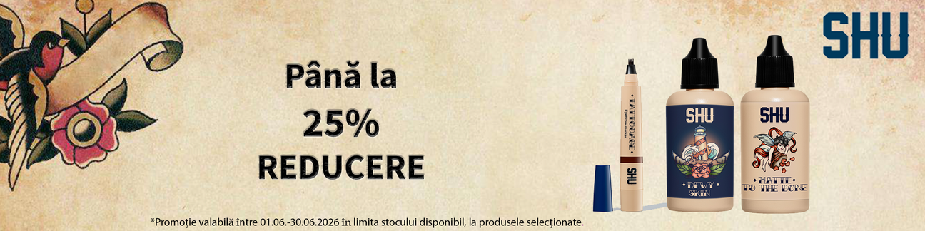 Promotie cu reducere de pana la 25% la SHU
