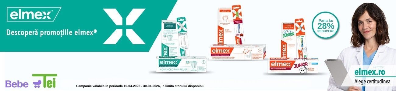 Promotie cu reducere de pana la 28% la Elmex