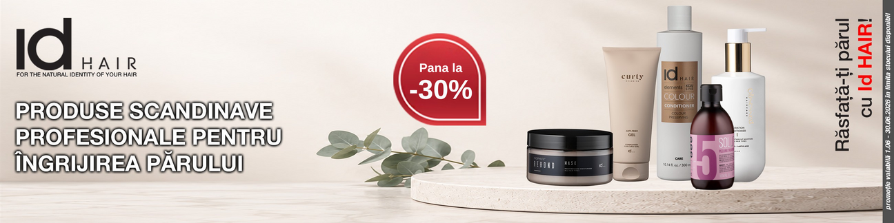 Promotie cu reducere de pana la 30% la iD HAIR