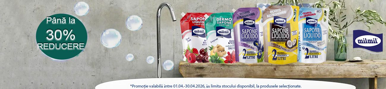 Promotie cu reducere de pana la 30% la Mil Mil