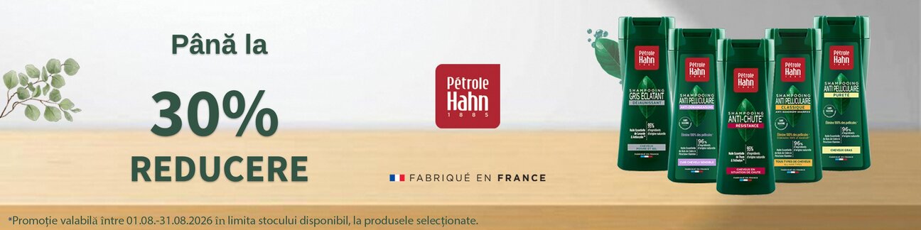 Promotie cu reducere de pana la 30% la Petrole Hahn