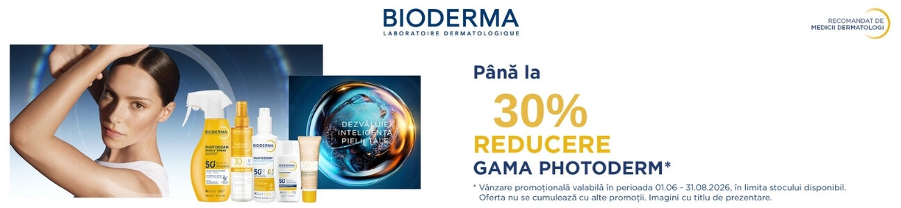 Promotie cu reducere de pana la 30% la Photoderm