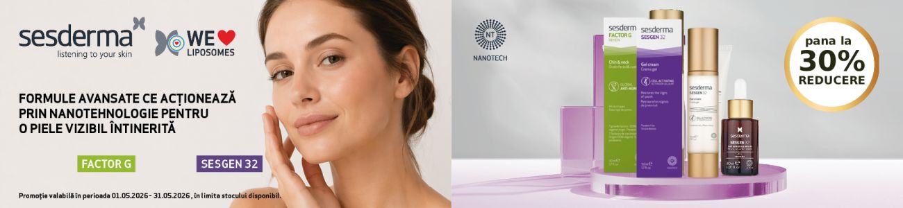 Promotie cu reducere de pana la 30% la Sesderma