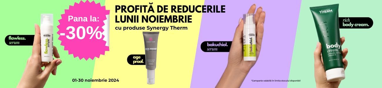 Promotie cu reducere de pana la 30% la Synergy Therm