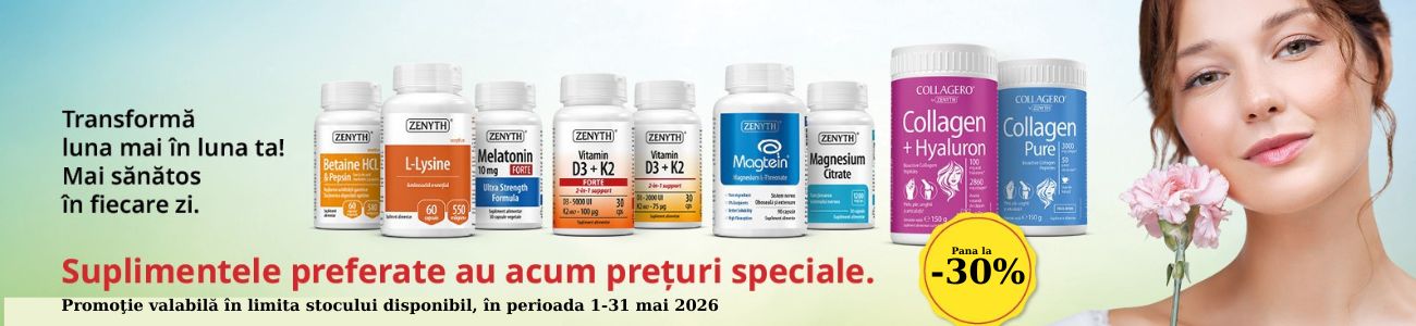 Promotie cu reducere de pana la 30% la Zenyth