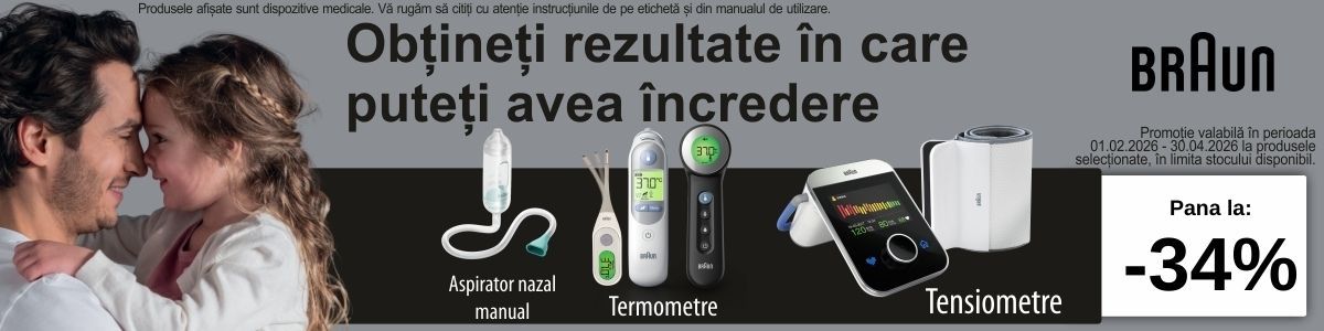 Promotie cu reducere de pana la 34% la Braun