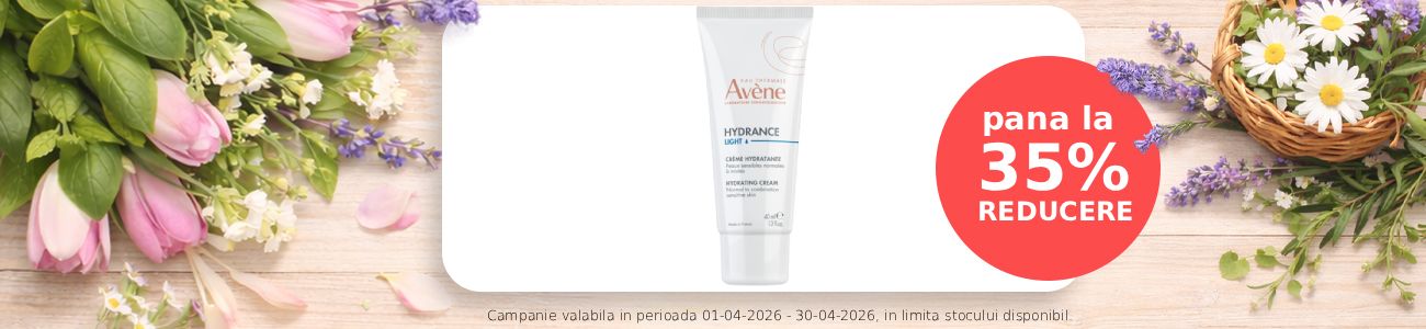 Promotie cu reducere de pana la 35% la Avene