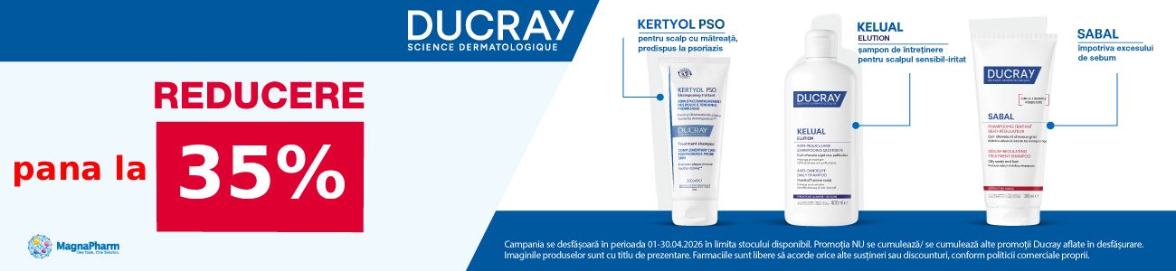 Promotie cu reducere de pana la 35% la Ducray