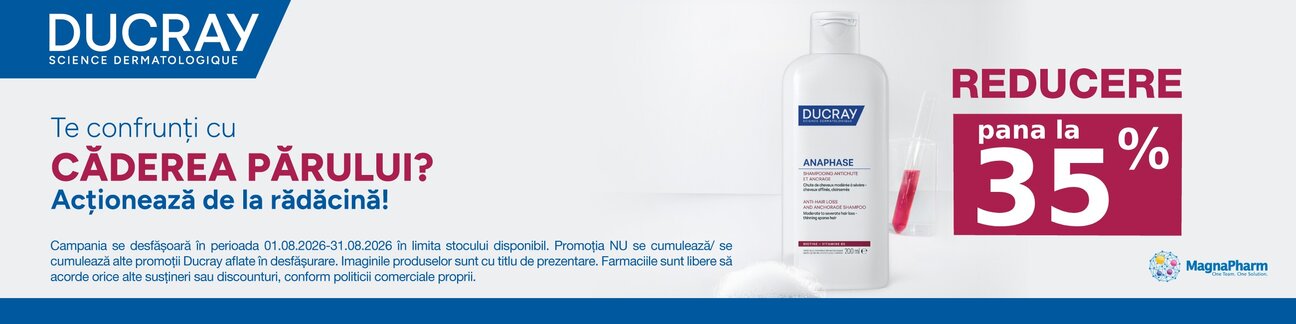 Promotie cu reducere de pana la 35% la Ducray