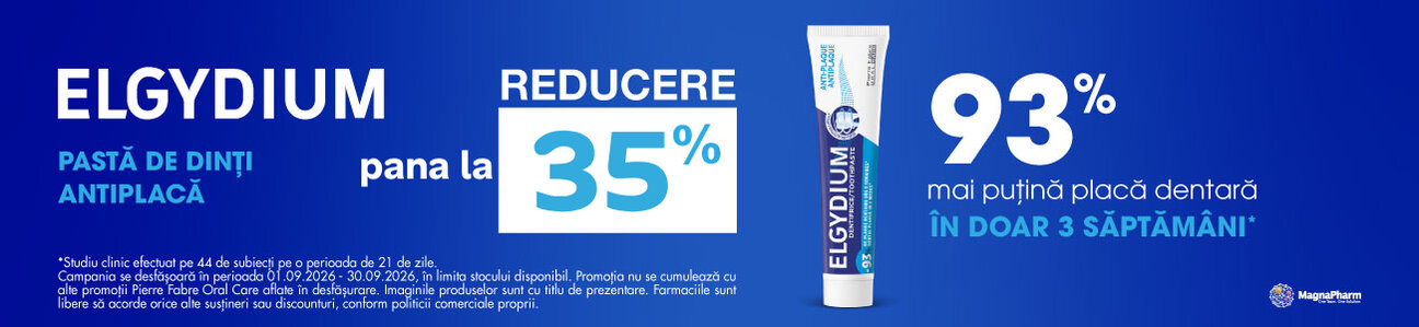 Promotie cu reducere de pana la 35% la Elgydium