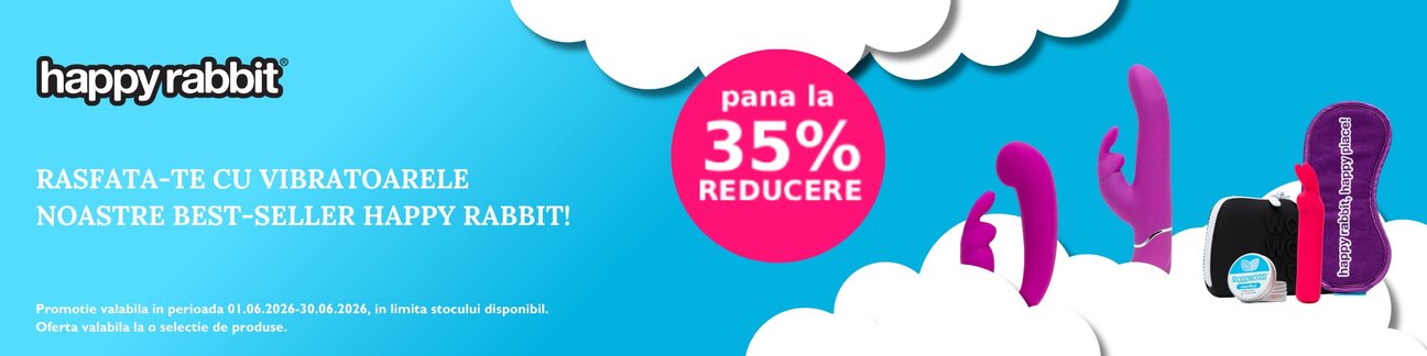 Promotie cu reducere de pana la 35% la Happy Rabbit