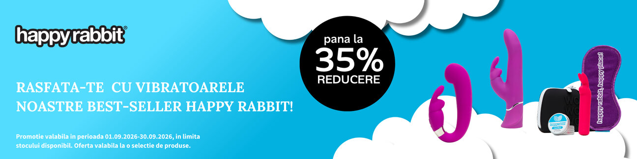 Promotie cu reducere de pana la 35% la Happy Rabbit