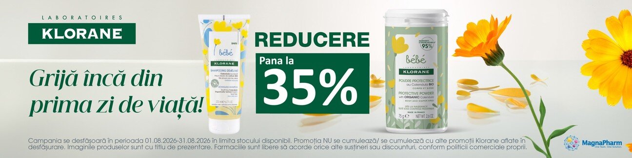 Promotie cu reducere de pana la 35% la Klorane