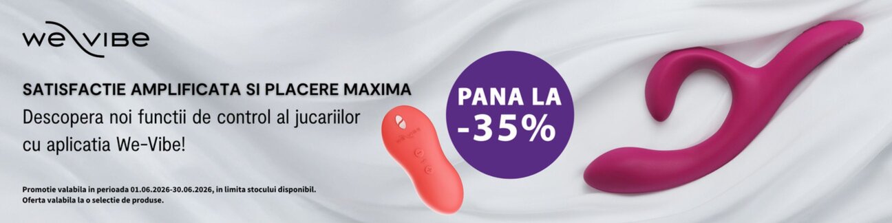 Promotie cu reducere de pana la 35% la We-Vibe
