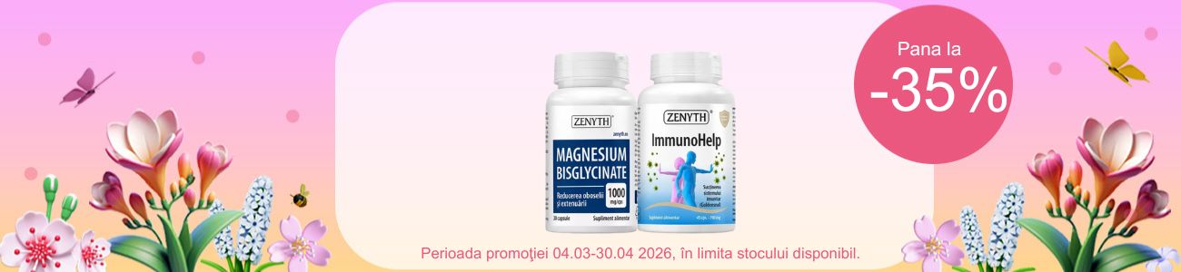 Promotie cu reducere de pana la 35% la Zenyth