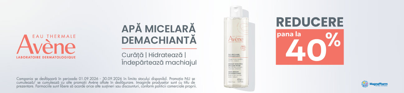 Promotie cu reducere de pana la 40% la Avene