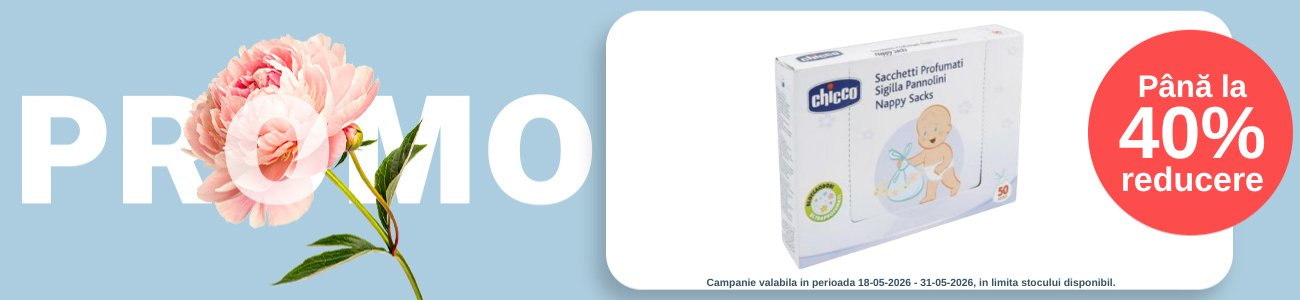 Promotie cu reducere de pana la 40% la Chicco