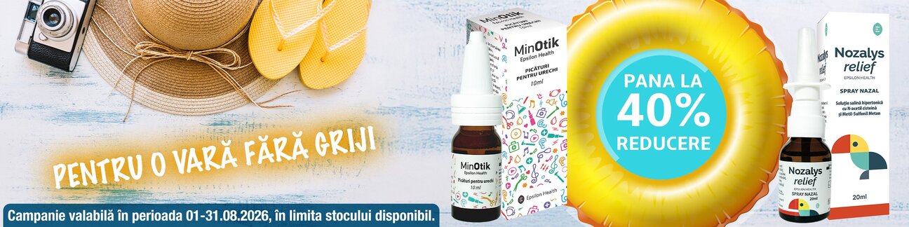 Promotie cu reducere de pana la 40% la Epsilon Health