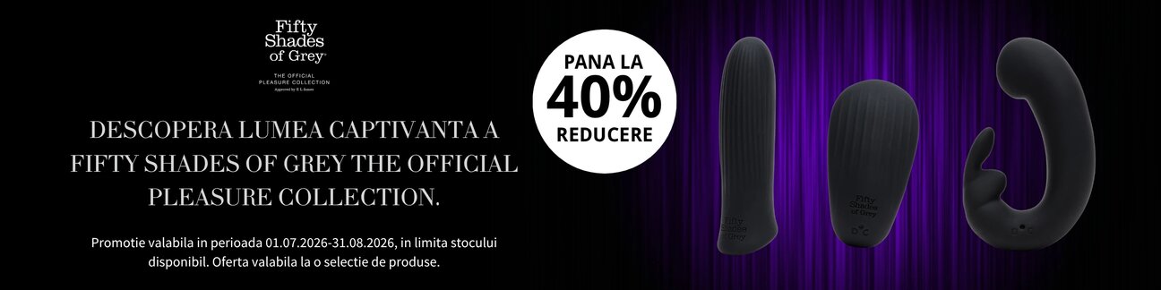 Promotie cu reducere de pana la 40% la Fifty Shades of Grey