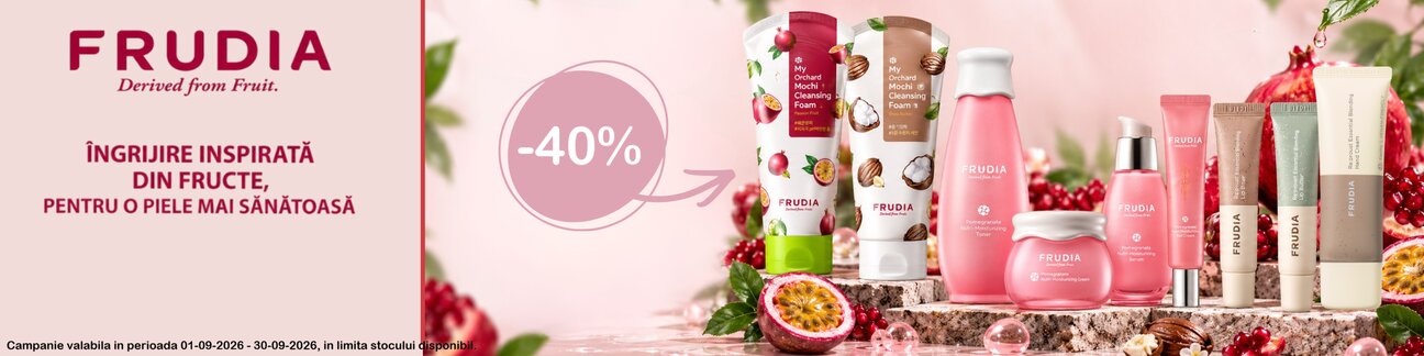 Promotie cu reducere de pana la 40% la Frudia