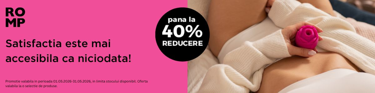Promotie cu reducere de pana la 40% la Romp