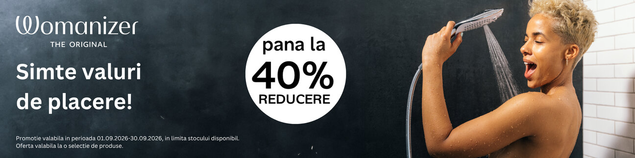 Promotie cu reducere de pana la 40% la Womanizer