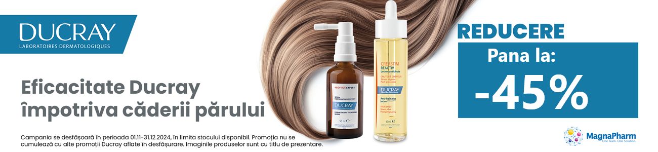 Promotie cu reducere de pana la 45% la Ducray