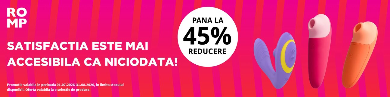 Promotie cu reducere de pana la 45% la ROMP