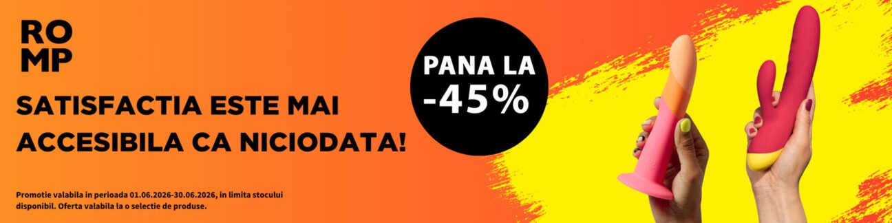 Promotie cu reducere de pana la 45% la Romp