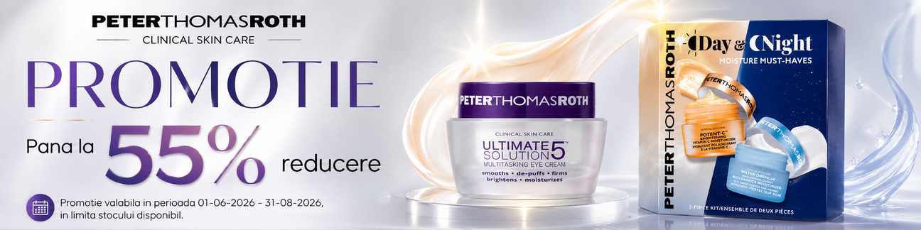 Promotie cu reducere de pana la 55% la Peter Thomas Roth