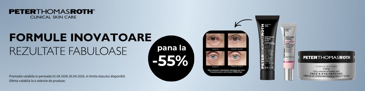 Promotie cu reducere de pana la 55% la Peter Thomas Roth