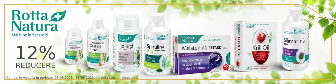 Promotie cu reducre 12% la Rotta Natura