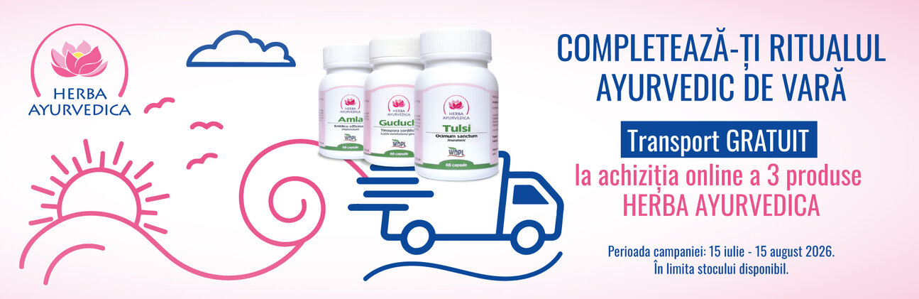 Promotie cu Transport Gratuit la Herba Ayurvedica