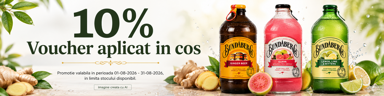 Promotie cu Voucher 10% aplicat in cos la Bundaberg