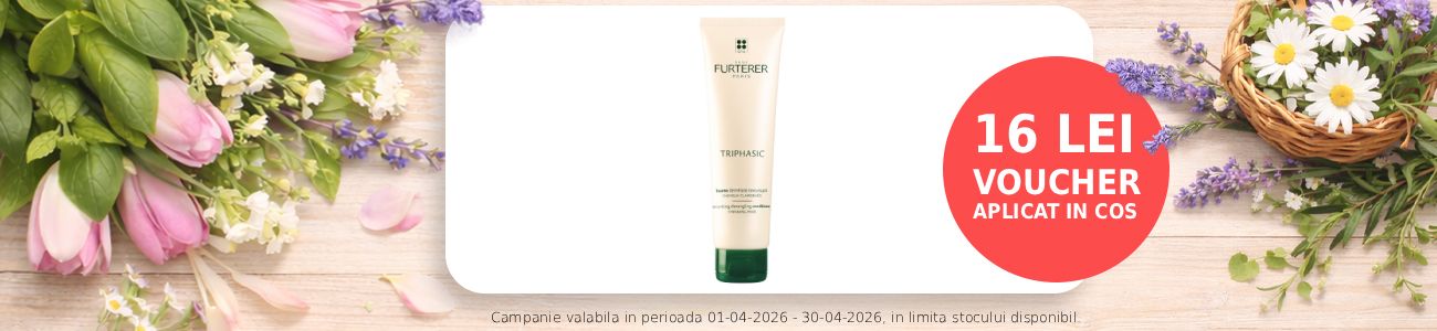 Promotie cu voucher 16 lei la Rene Furterer