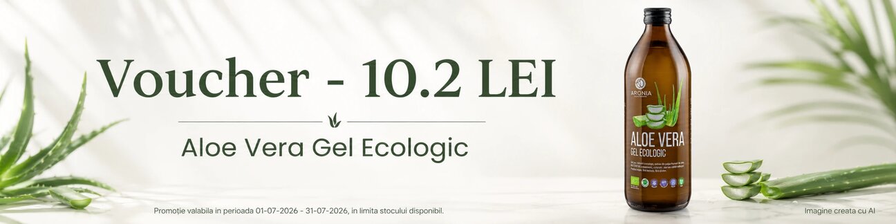 Promotie cu voucher aplicat in cos 10.2 lei la Aronia