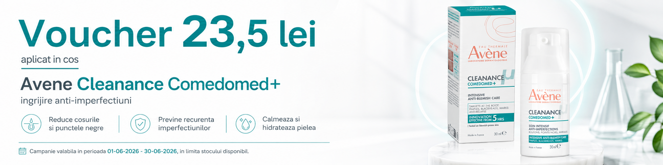 Promotie cu voucher aplicat in cos 23.5 lei la Avene