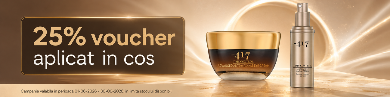 Promotie cu voucher aplicat in cos 25% la Minus 417