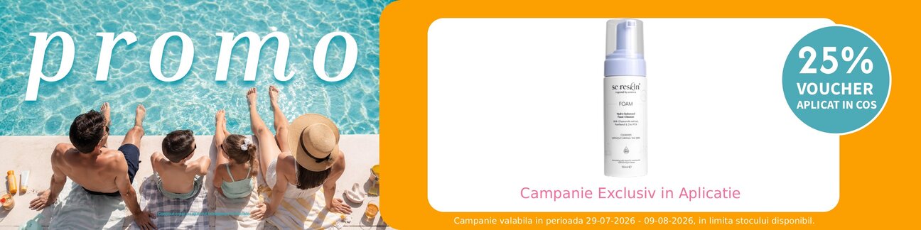 Promotie cu voucher aplicat in cos 25% la Se:Reskin