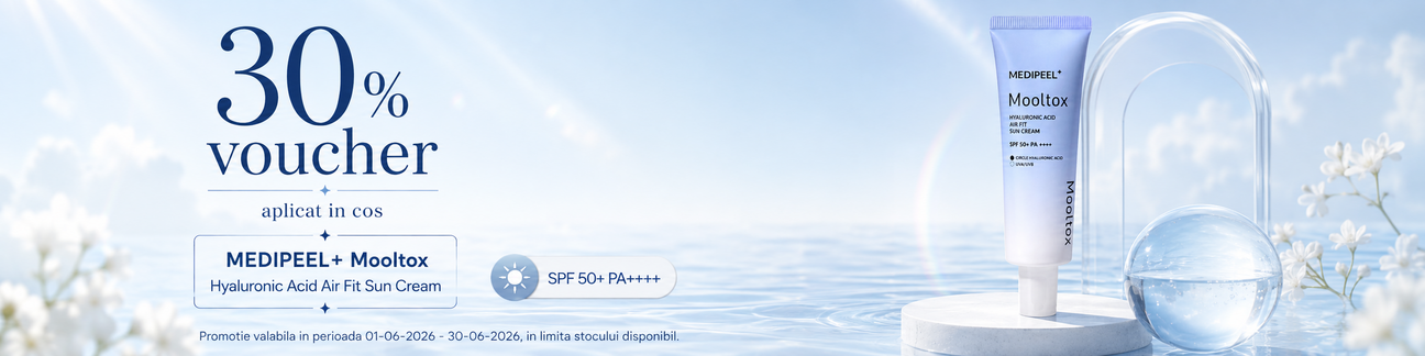 Promotie cu voucher aplicat in cos 30% la Medi-Peel