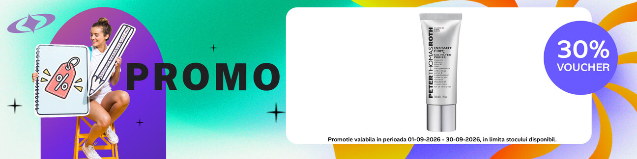 Promotie cu voucher aplicat in cos 30% la Peter Thomas Roth