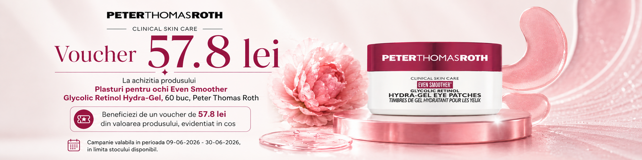 Promotie cu voucher aplicat in cos 57.8 lei la Peter Thomas Roth