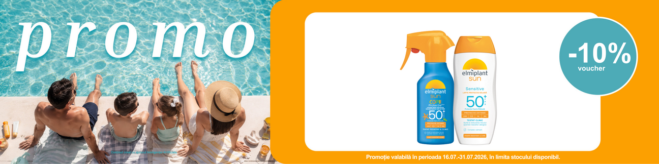 Promotie cu voucher aplicat in cos de 10% la Elmiplant