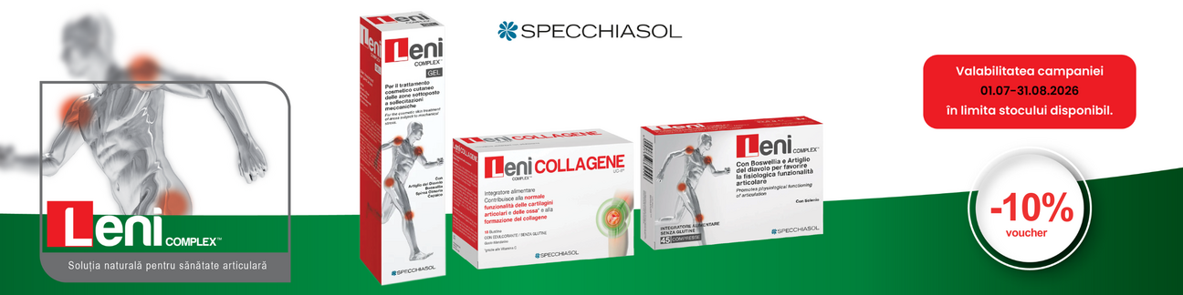 Promotie cu voucher aplicat in cos de 10% la Specchiasol