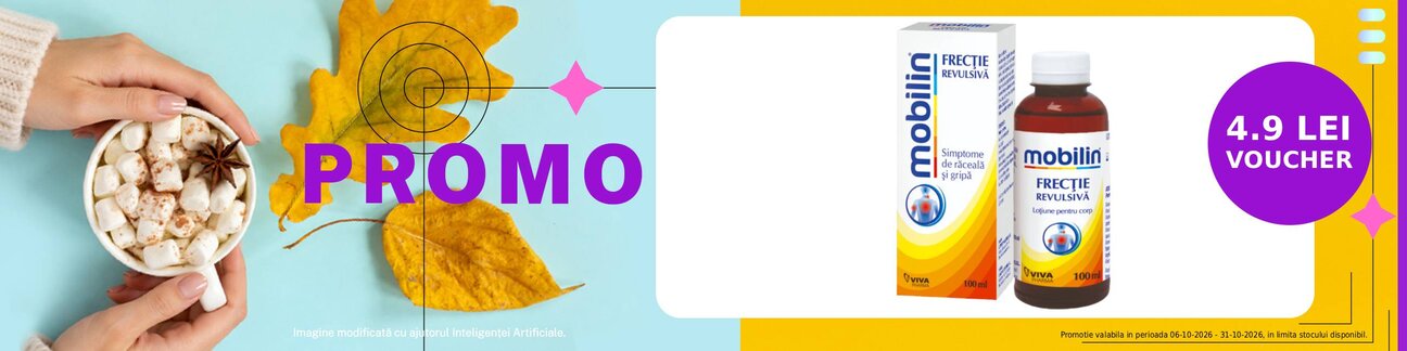 Promotie cu voucher valoric 4.9 lei la Mobilin