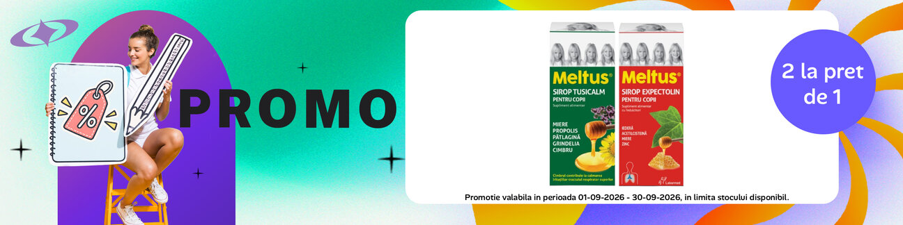 Promotie cumperi 2 platesti 1 la Meltus