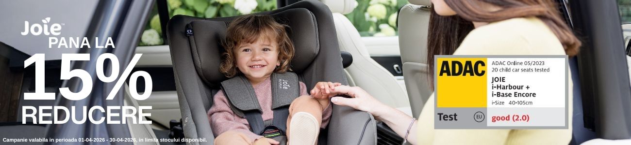 Promotie de pana la 15% reducere la Joie