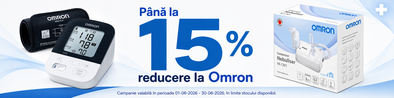 Promotie de pana la 15% reducere la Omron