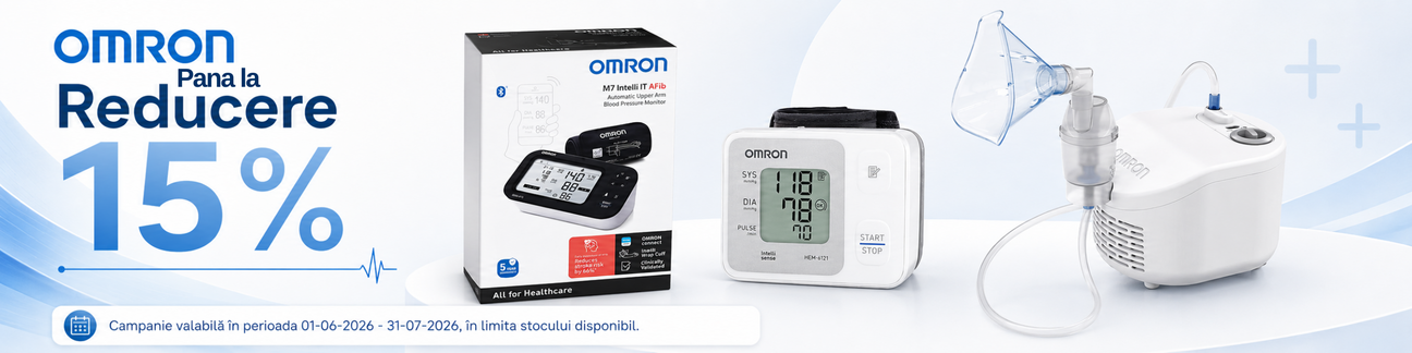 Promotie de pana la 15% reducere la Omron
